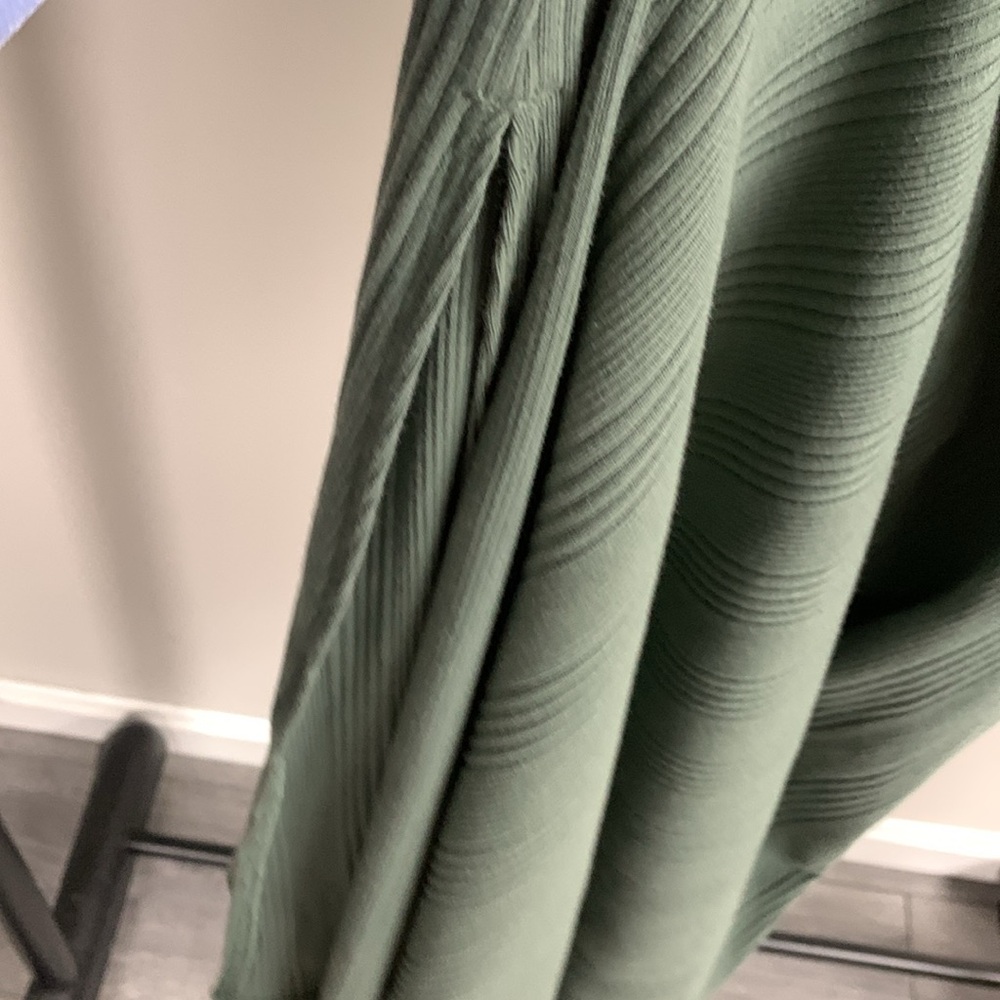 Aerie Ribbed One Shoulder Dress Size L - Picture 4 of 8